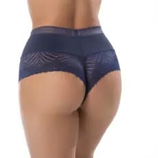 Kit 5 Calcinhas Calesson renda poliamida Premium (Shortinho com forro malha)
