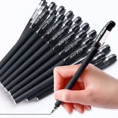 Caneta Gel 0,5 mm Preto Azul Vermelho Refil De Tinta Para Escritório Escolar Suprimentos Papelaria