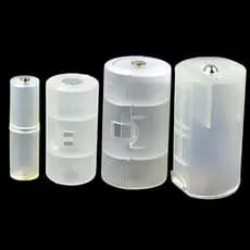 Adaptador De Bateria 2aaa Para D Caixa De Célula AA C AAA