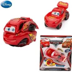 Figura De Ação Dos Carros Disney Transformação De Relâmpago Mcqueen Crianças Corrida Modelo De Carro Deformado Egg Kids Toys Christmas Gift
