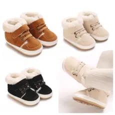 Botas De Inverno Para Bebês – Sapatos De Neve De Algodão Macio Crianças | Primeiros Caminhantes Quentes 0-24 Meses Desig