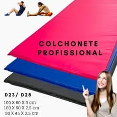 COLCHONETE 100X60X3, 100x60x2,5- 90x45x2,5 cm -EXERCÍCIO, ACADEMIA, FITNESS, GINÁSTICA, FISIOTERAPIA
