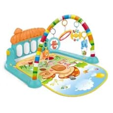Tapete de Atividade Musical Piano Interativo Cogumelo Villa Wakaii