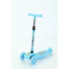 Patinete Infantil Com 3 Rodas Dobrável Azul