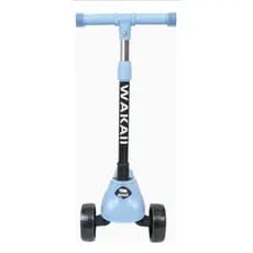 Patinete Infantil Com 3 Rodas Dobrável com LED AZUL TOP