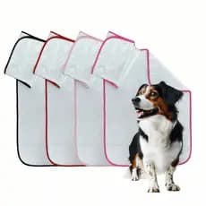 Kit 4 Uni. Tapete Higiênico Lavável Para Pet Cachorro Cão Xixi de Cachorro Reutilizável