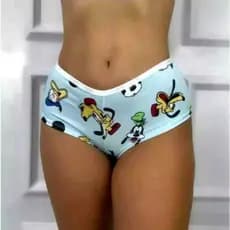 Kit 10 Shortinho Feminino Estampado Sem Costura Para revenda Confortável Cintura Baixa Moda Íntima Colorida