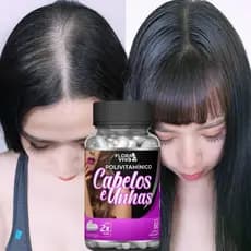 Polivitamínico para Cabelo e Unha - Fortaleça sua Beleza de Dentro para Fora!