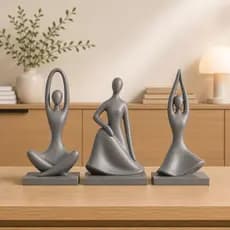 Esculturas Abstratas Modernas - Harmony Pose Trio - Decoração Sala