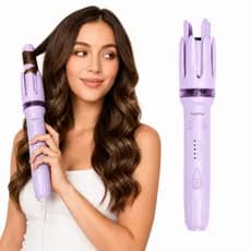 Modelador Automático 4 em 1 Cachos Profissionais Temperatura Ajustável Anti Queimadura Bivolt