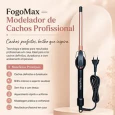 Modelador Cachos Automático Profissional Cerâmica Bivolt 9mm