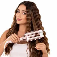 Triondas Modelador De Cabelo 32mm Bivolt Cerâmica Turmalina