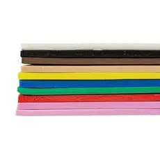 Kit 5 ou 10 Folhas Eva Colorido Eva 5mm - 40x60cm Para Artesanato, escola - SORTIDO