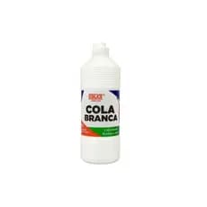 Cola Branca Liquida 1kg Escolar Atóxica Para Artesanato Papel