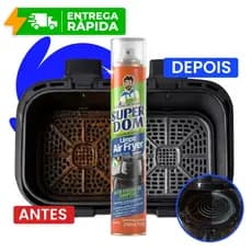 Spray Limpa Air Fryer Super Dom Alto Poder De Limpeza Dissolve A Gordura Sem Esforço 250ml