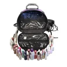 Nécessaire Tamanho Grande Frasqueira Feminina Bolsa De Mão Maquiagem Manicure Sobrancelha Beauty