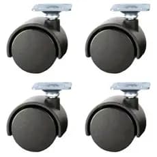 Rodinha Rodizio Giratório 5,5cm ou 4cm Giro 360° Resistente Mesas