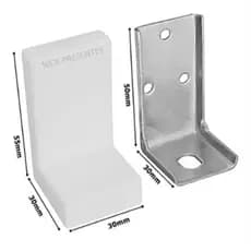 Kit com 10 UND Cantoneira Capa