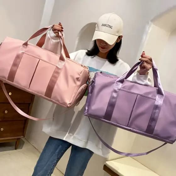 Bolsa feminina fitness Esportiva yoga Bolsa de viagem Impermeável unissex Academia