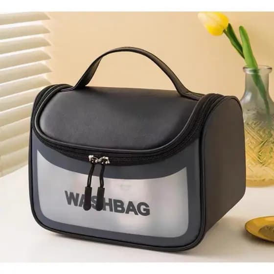 Necessário Organizador Viagem Bolsa Necessarie Transparente WashBag Impermeável yy20007