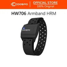 COOSPO HW706 Monitor Cardíaco de Braço ANT+ Bluetooth Corrida Ciclismo Treinos de Academia