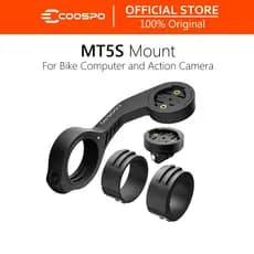 CooSpo Bike Computer Out Front Mount MT5S , Compatível Com Garmin E GoPro , Adaptador De Montagem De Computador De Bicic