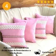 Capas de Almofadas Decorativas para Quarto Infantil Cores Claras Candy