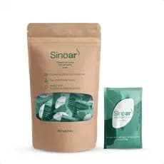 Kit Com 90 Sachês 2.5g de Sal Refinado Sinoar Solução Nasal