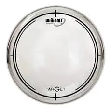 Pele para Bateria 14'' Williams W2 Clear Target Duplo Filme 14 Polegadas