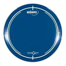 Pele para Bateria 10'' Williams Wu2 Blue Target Duplo Filme 10 Polegadas