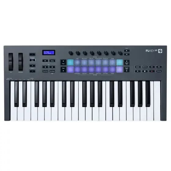 Teclado Controlador MIDI Novation FLkey 37 | 37 Teclas Sensitivas | Ideal para FL Studio