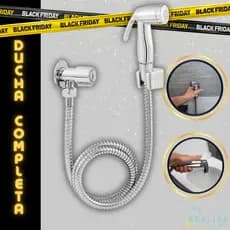 Ducha Higiênica Para Banheiro Lavabo Chuveirinho Ducha Higiênica Íntima Privada 1,20mt 100% COMPLETA