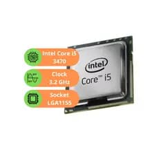 Processador Intel dual Core I5 3470  LGA1155 3ª Geração 3.2 GHz OEM Gamer 4 Núcleos upgrade