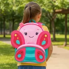 Mochila Infantil Escolar Passeio Menina Menino Alça Ajustável Costas Resistente Creche Leve