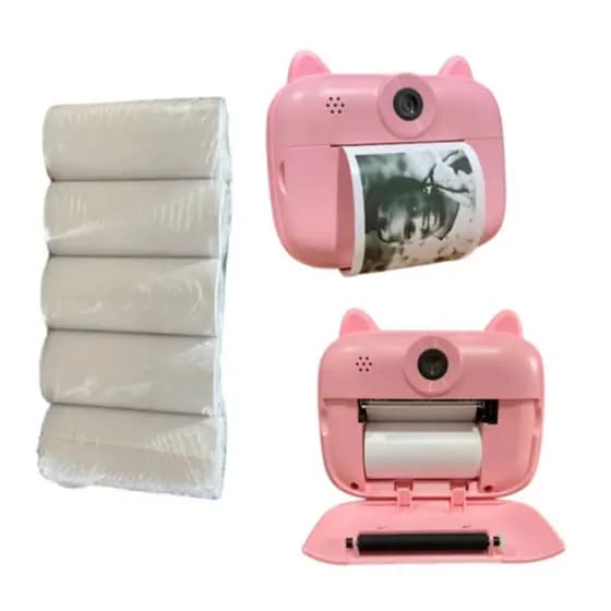 kit 10 Rolos de papel térmico 57 * 30mm papel de impressão para câmera instantânea.