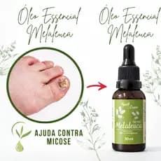 Óleo Essencial de Melaleuca conta gotas
