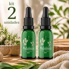 Óleo Essencial De Melaleuca 100% Puro 30ml Contra Micose Acne