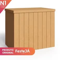 Mesa Fake Fina Riscada Mdf Cenario Decorativo Festa