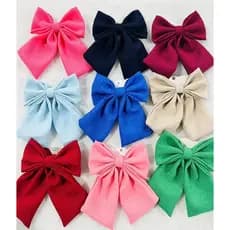 Laços de cabelo adulto infantil femininos moda blogueira coloridos