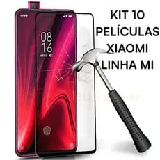 Kit Película 3D vidro p/ Mi 14 13 12 11 10 9 8 A2 A3 PREMIUM ultra ORIGINAL [Envio HOJE]