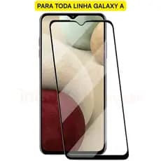 Película VIDRO 3D p/ galaxy Galaxy Linha A A01 ao A91 A16 A17 A14 PREMIUM [Envio HOJE]
