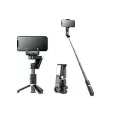 Gimbal Estabilizador Com Reconhecimento Facial Tripe 360° Panoramic Shot Com Led APP Ate 250G De Celular Q18