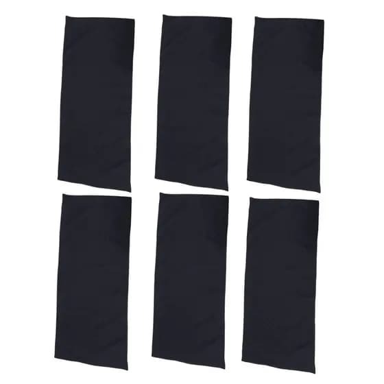 Kit com 6 Toalhas para Academia de Microfibra