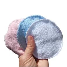 Kit 3 Toalhinhas Tipo Ecopad de Microfibra Demaquilante Removedor de Maquiagem