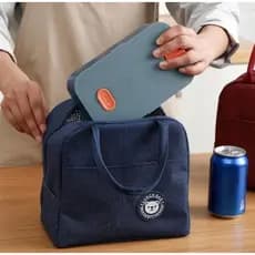 Bolsas Térmica Portátil Marmita Viagem Necessaire Lancheira InfantilCom Isolamento Térmico De Desenho logo panda