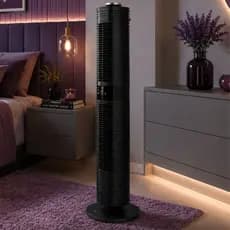 Ventilador Torre Spirit 360o 100 Cm Preto 127v
