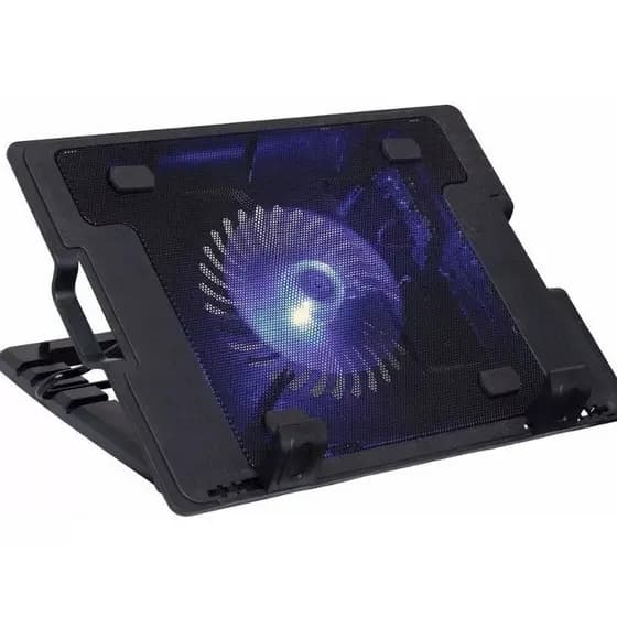 Suporte Para Notebook Com Cooler e Luzes Apoio notebook Articulado Home Office