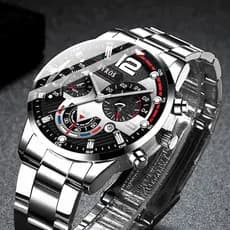 Relógio masculino a prova d água Relógio De Moda Masculina Luxo Negócios De Lazer Relógio de em aço inoxidável