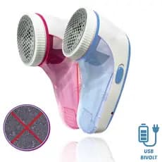 Removedor de Pelos Papa Bolinhas Recarregável BIVOLT 110/220v Inverno Roupa Lã