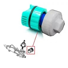 porca ajuste pinhao setor hidraulico koyo pegeot 206 Impresso 3D